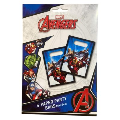 Σακουλάκια για δώρα πάρτυ Avengers 4 τεμ
