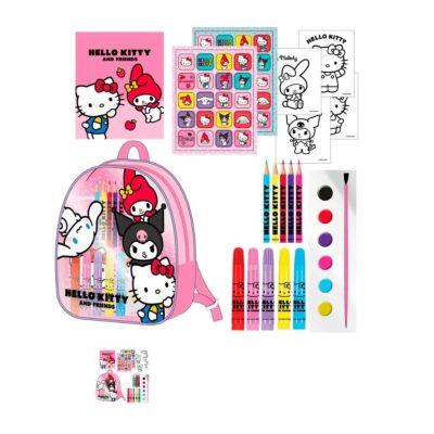 Τσάντα με σετ Ζωγραφικής Hello Kitty - Kuromi