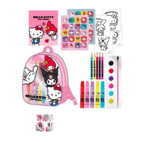 Τσάντα με σετ Ζωγραφικής Hello Kitty - Kuromi