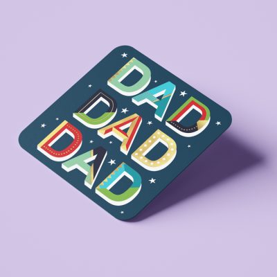 Σουβέρ για Μπαμπά DAD DAD DAD