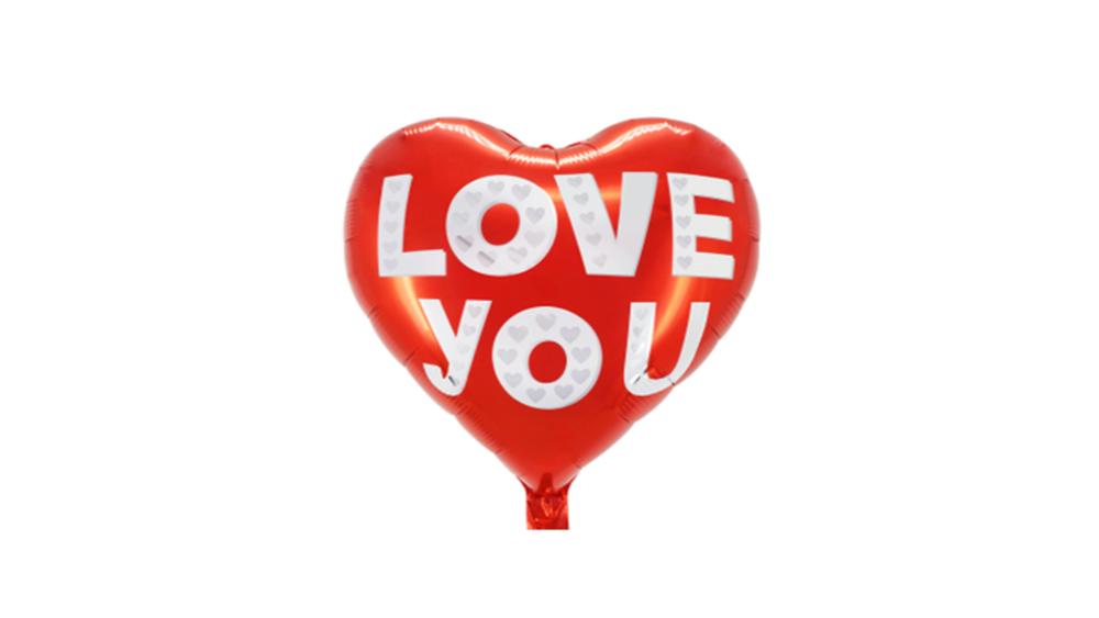 18'' Μπαλόνι Καρδιά Ι Love You Sign - φουσκωμένο με ήλιον 18'' Μπαλόνι Καρδιά Ι Love You Sign - φουσκωμένο με ήλιον
