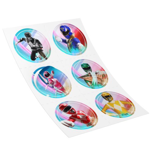 Αυτοκόλλητα Power Rangers (6tem)