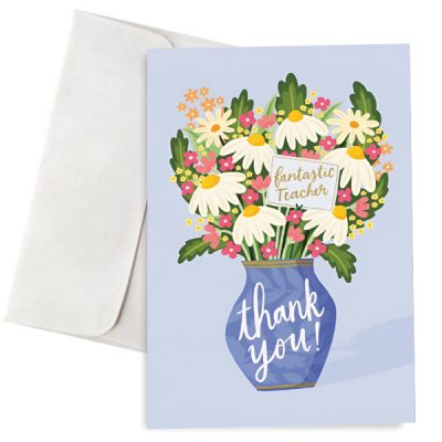 Ευχετήρια Κάρτα για Δασκάλα Fantastic Teacher