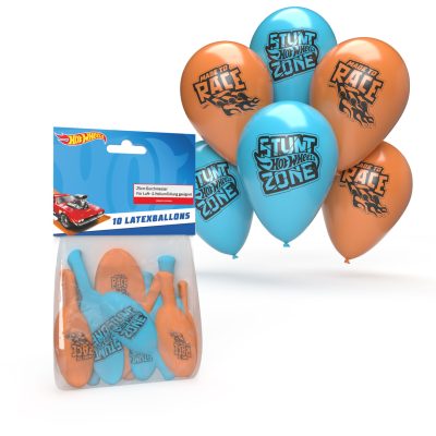 Λάτεξ Μπαλόνια Hot Wheels 10 τεμ