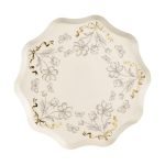 Πιάτα πάρτυ λουλούδια vintage 6 τεμ