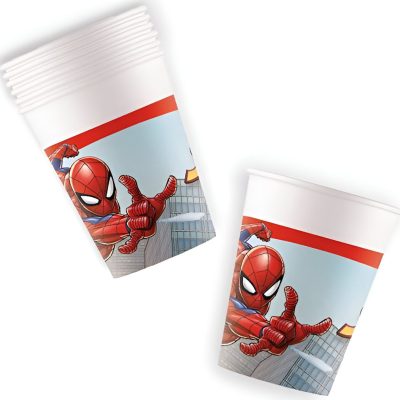 Ποτήρια πάρτυ Spiderman - Crime Fighter 8 τεμ