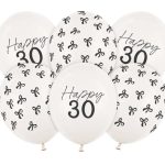  Σετ Μπαλόνια Happy 30 6 τεμ
