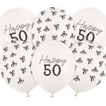  Σετ Μπαλόνια Happy 50 6 τεμ