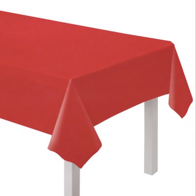 Τραπεζομάντηλο Κόκκινο Fiesta - Χάρτινο 274x137 cm