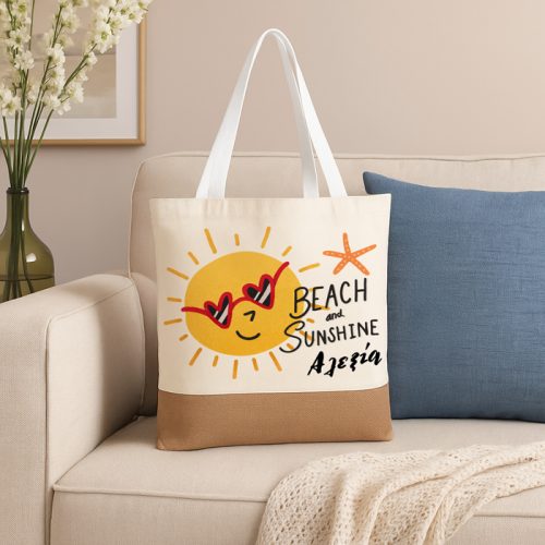 Πάνινη Τσάντα Ώμου - Beach And Sunshine