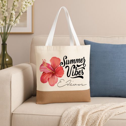 Πάνινη Τσάντα Ώμου - Summer Vibes