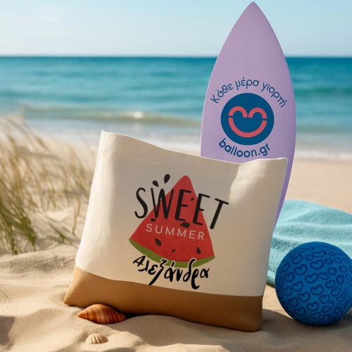 Πάνινη Τσάντα Ώμου - Sweet Summer-1