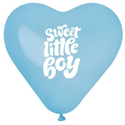 17 Μπαλόνι Καρδιά Sweet Little Boy 25 τεμ