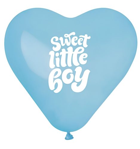 17 Μπαλόνι Καρδιά Sweet Little Boy 25 τεμ