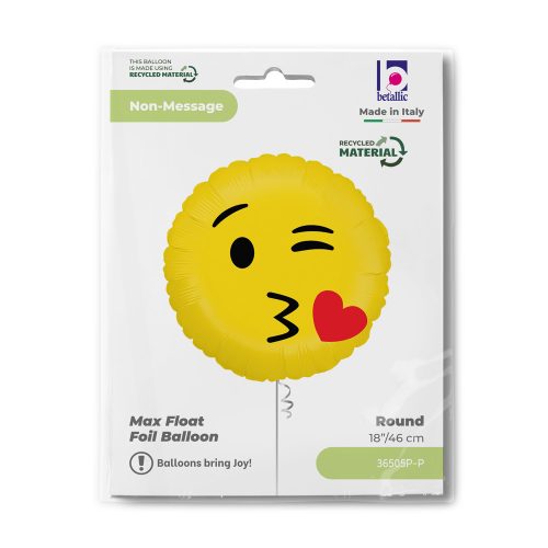 18'' Μπαλόνι Emoji Φιλάκι