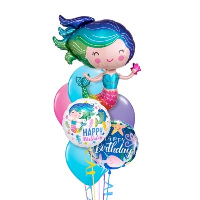 30 Μπαλόνι πολύχρωμη Γοργόνα