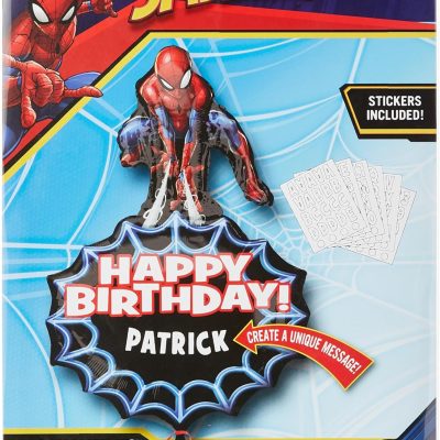 34'' Μπαλόνι γενεθλίων Spiderman Personalized