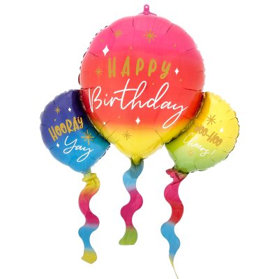 36'' Μπαλόνι Happy Birthday Fun Balloons