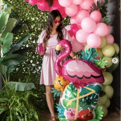 Airloonz Τεράστιο Μπαλόνι Φλαμίνγκο