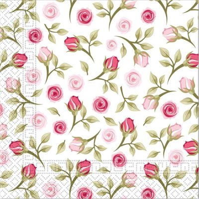 Χαρτοπετσέτες Romantic Roses 20 τεμ