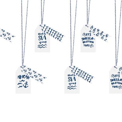 Καρτελάκια για Δώρα AHOY'