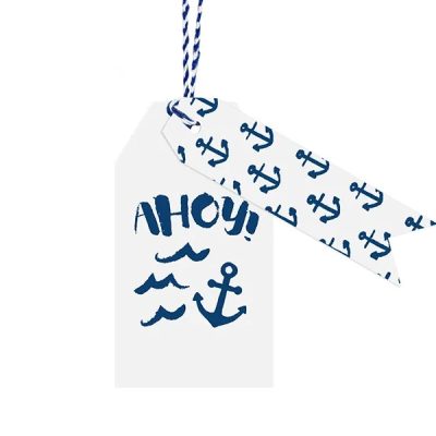 Καρτελάκια για Δώρα AHOY'