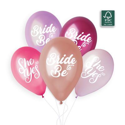 Mix Μπαλόνια για Bachelorette 5 τεμ