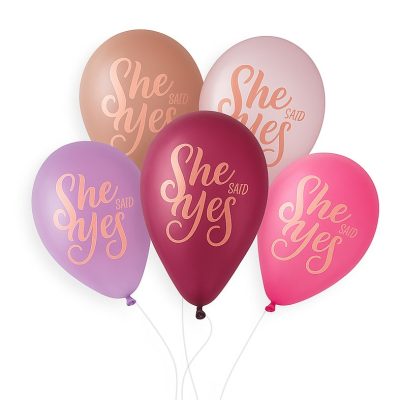 Mix Μπαλόνια She Said Yes 25 τεμ