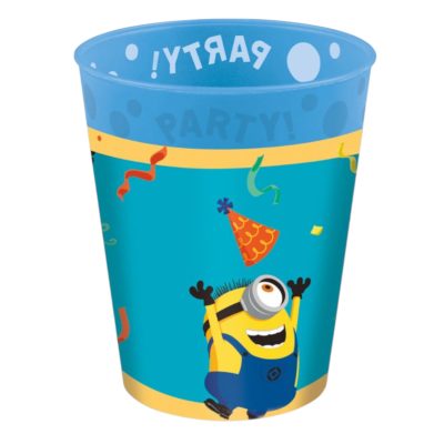 Ποτήρια πολλαπλών χρήσεων Minions 4 τεμ