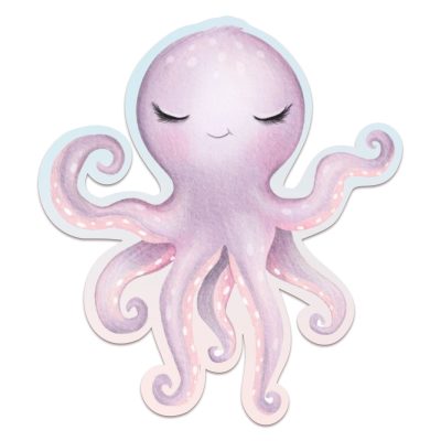 Διακοσμητική ξύλινη φιγούρα Χταποδάκι