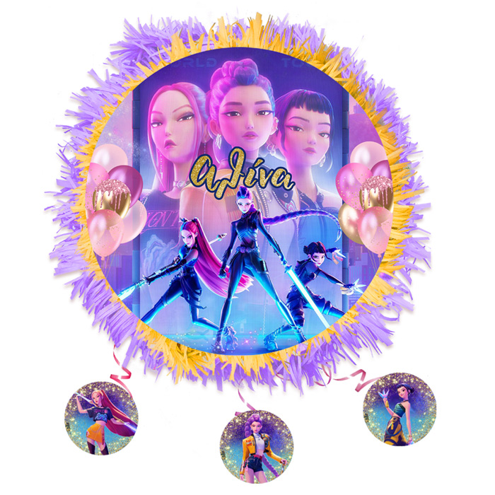 Πινιάτα πάρτυ K-Pop Demon Hunters