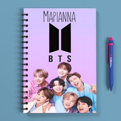 Προσωποποιημένο Τετράδιο - BTS Α5