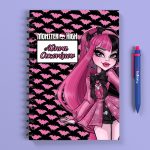 Προσωποποιημένο Τετράδιο - Monster High Ντρακουλόρα Α5