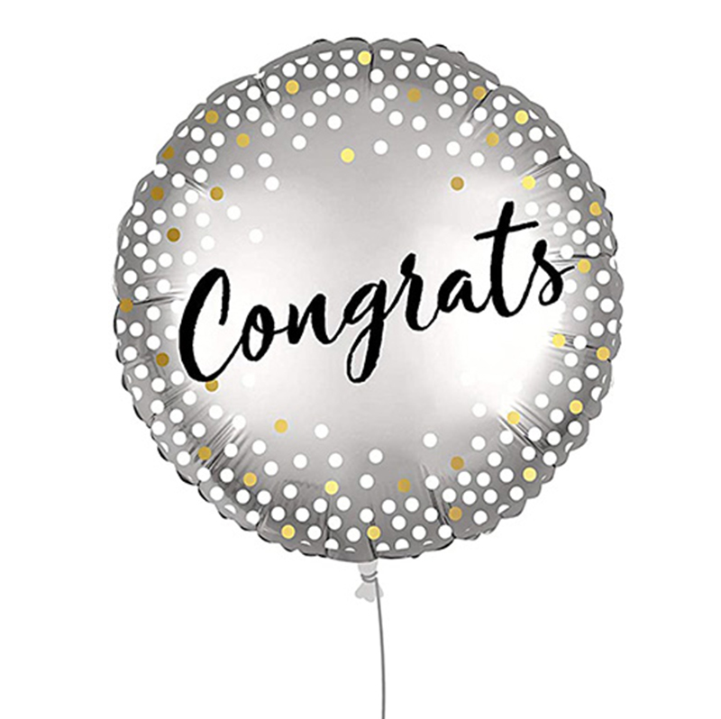 18'' Μπαλόνι Αποφοίτησης Congrats 18'' Μπαλόνι Αποφοίτησης Congrats