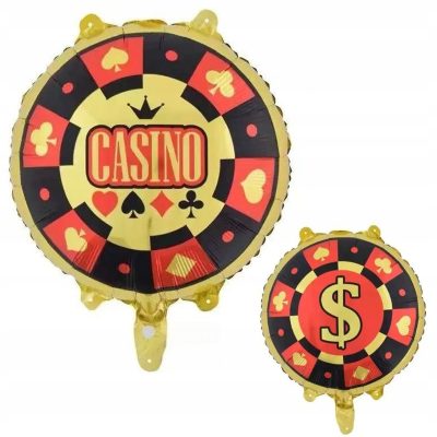 18'' Στρογγυλό Μπαλόνι Καζίνο
