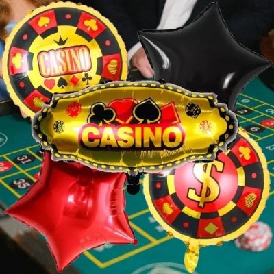 18'' Στρογγυλό Μπαλόνι Καζίνο