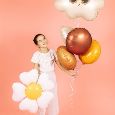 21″ Μπαλόνι Μαργαρίτα λευκή