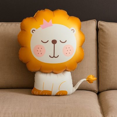 30'' Μπαλόνι Γλυκό Λιονταράκι Με Στέμμα