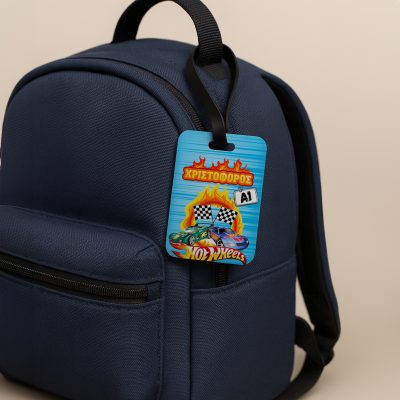Bag Tag Hot Wheels-1