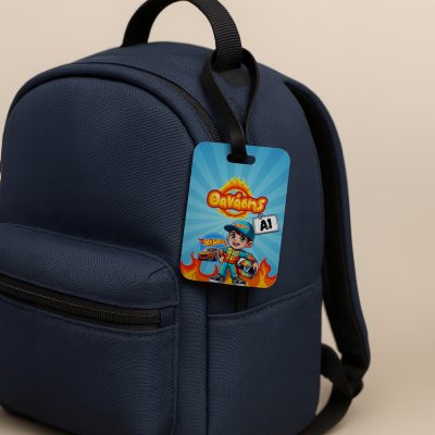 Bag Tag Hot Wheels Γαλάζιο-1