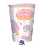 Χάρτινα Ποτήρια- Παγωτά και Ζαχαρωτά 6 τεμ