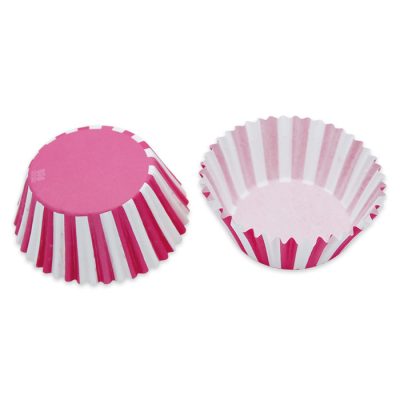 Φόρμες για Cupcake - Φούξια 48 τεμ