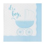 Χαρτοπετσέτες - Καροτσάκι It's A Boy 20 τεμ