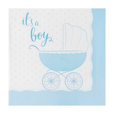 Χαρτοπετσέτες - Καροτσάκι It's A Boy 20 τεμ