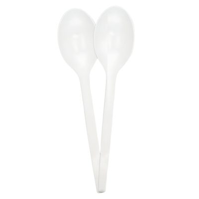 Κουταλάκια Άσπρα Πολλαπλών Χρήσεων 10 τεμ