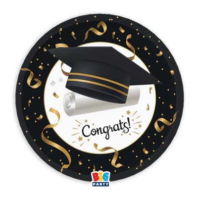 Πιάτα γλυκού -  Αποφοίτηση 6 τεμ