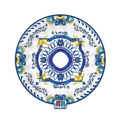 Πιάτα γλυκού - Amalfi Λεμόνι 6 τεμ