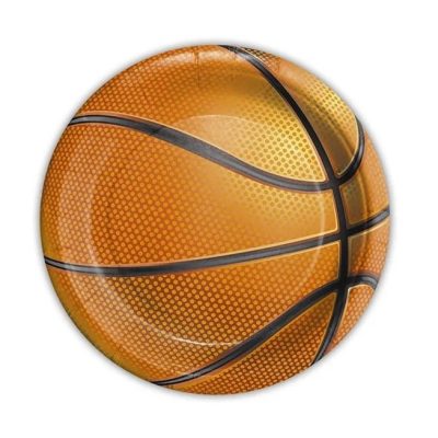 Πιάτα γλυκού - Μπάλα Μπάσκετ 6 τεμ