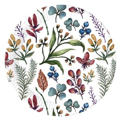 Πιάτα φαγητού Botanical 8 τεμ