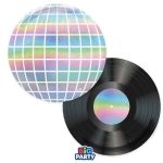 Χάρτινα Πιάτα - Disco Party 6 τεμ